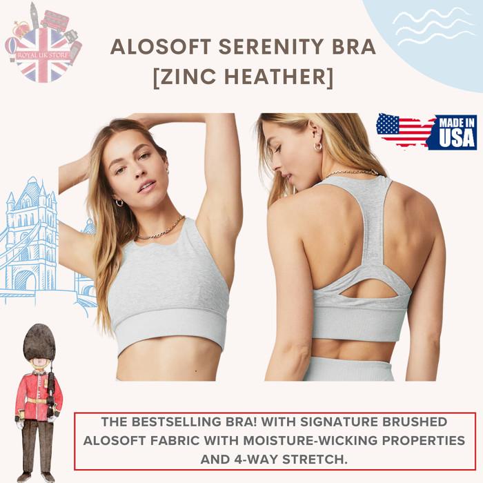 Gambar Tokoyama Sale Sale! Alo Yoga Alosoft Lavish Sports Bra/Pilates [100% - Serenity Grey, S dari CV TokoYama undefined Tokopedia