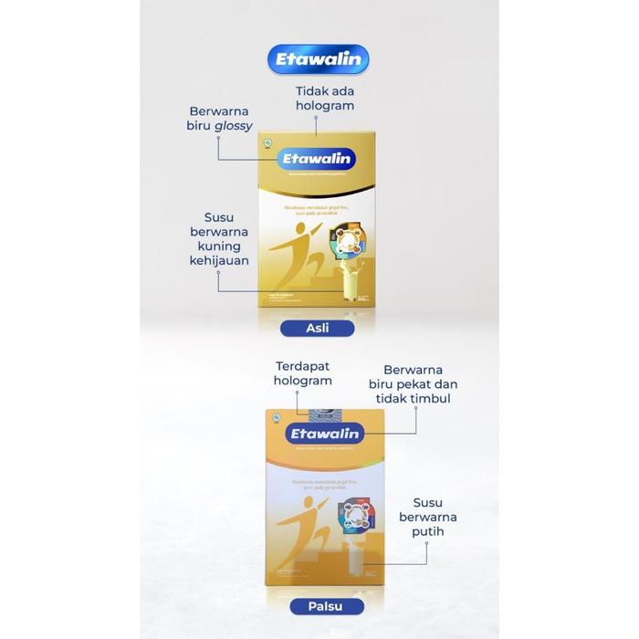 Gambar (etawalin) etawalin paket 3box - susu kambing etawalin membantu dari sandal pria danwanita undefined Tokopedia