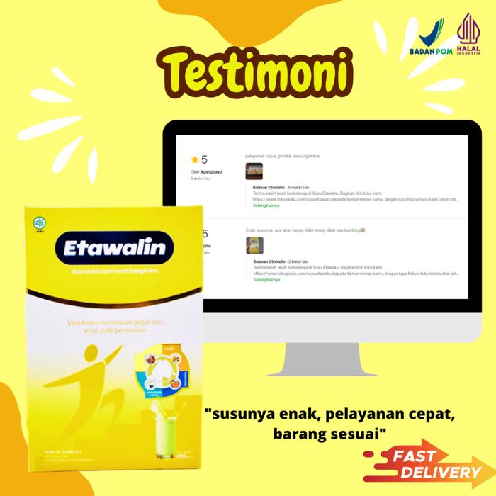 Gambar (etawalin) susu etawalin 3 box | susu etawalin untuk tulang dan sendi dari sandal pria danwanita undefined Tokopedia
