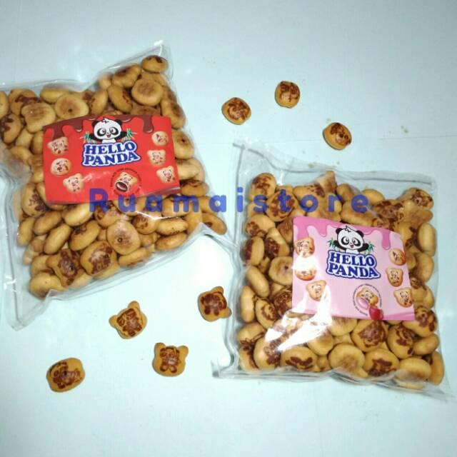 Gambar BERMUTU (KILO) Hello Panda Cokelat Strawberry 250 gram dari Bazzapla undefined Tokopedia