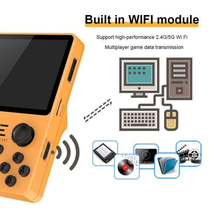 Gambar Rgb20S Retro Game Console 3.5 Inch Ips Screen Portable Video Game dari casduajjs undefined Tokopedia