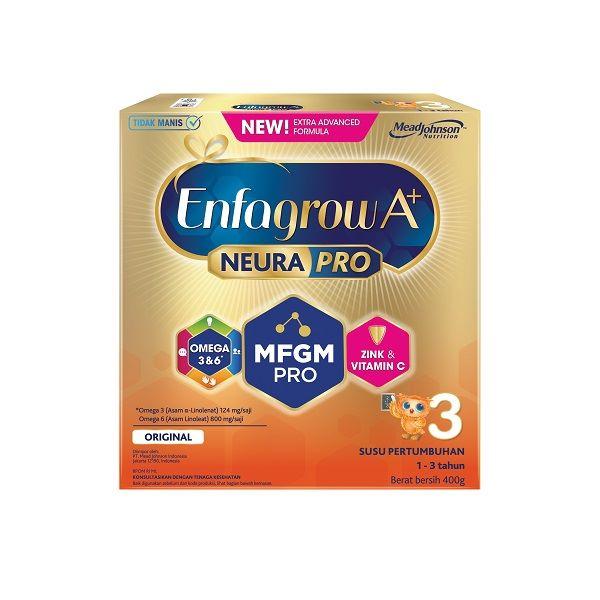 Gambar ENFAGROW A+ 3 ORIGINAL BOX 400 GR dari Hypermart Binjai undefined Tokopedia