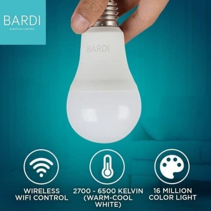 Gambar PTR Bardi Smart LIGHT BULB 12W RGB+WW Wifi wireless LoT- Home dari Ariyanto5 undefined Tokopedia
