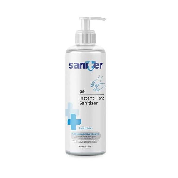 Gambar SANITER HAND SANITIZER PUMP GEL 230 ML dari Hypermart Kendari undefined Tokopedia