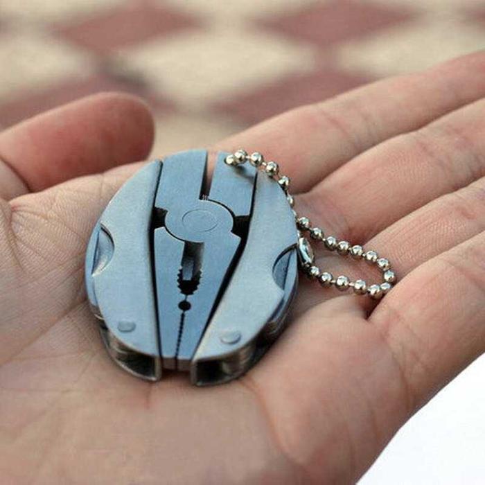 Gambar Tang EDC Portable Multifungsi Stainless Steel - Silver dari i2Y Store Kota Bandung Tokopedia