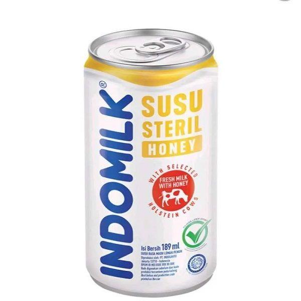 Gambar INDOMILK SUSU STERIL HONEY 189 ML dari Hypermart Madiun undefined Tokopedia