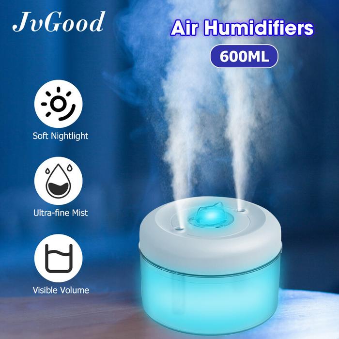 Gambar Best JvGood Air Humidifiers 600ML/1500ML Cool Mist Two Modes Home Spra dari april atana undefined Tokopedia