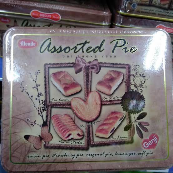 Gambar Monde Assorted Pie Genji Kue Kaleng Biskuit 285Gr dari Halo, glenjinggo undefined Tokopedia