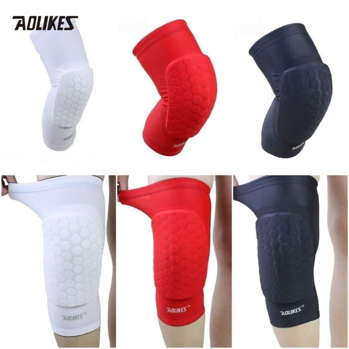 Gambar Pelindung Lutut Aolikes 7066 Sleeve Deker Manset Lutut Lari Gym Voli - Hitam Pendek, L dari Rockbrosindo undefined Tokopedia