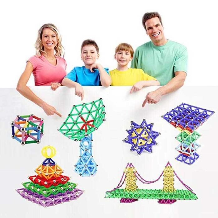 Gambar Mainan Rakit Kreasi Magnetik Building Sets - D9-618 dari BELIKI Indonesia undefined Tokopedia