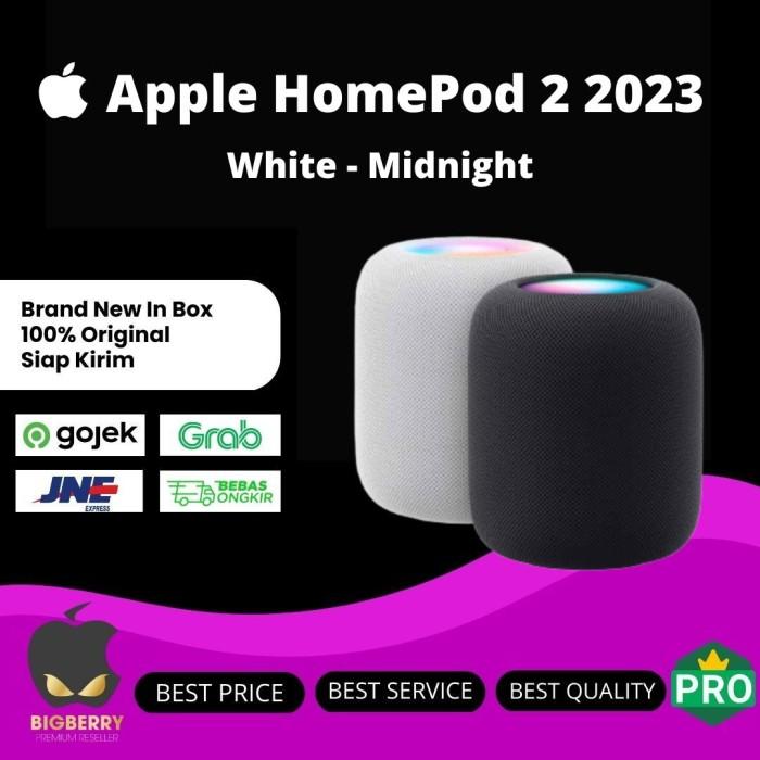 Apple Homepod 2023 Home Pod Smart Speaker Homepods Midnight White