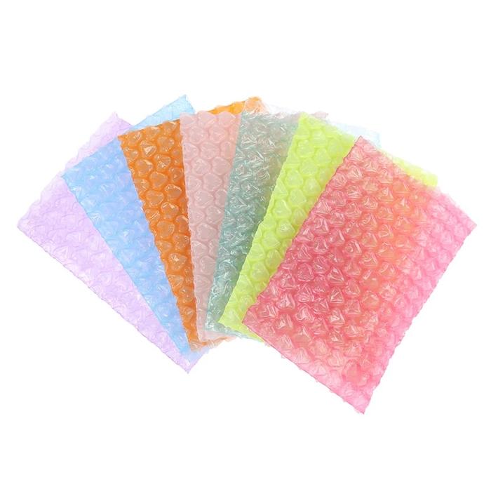 Gambar Heart-Shaped Bubble Bag Inflatable Foam Wrap For Packing Mailers Gift dari hindunabadi undefined Tokopedia