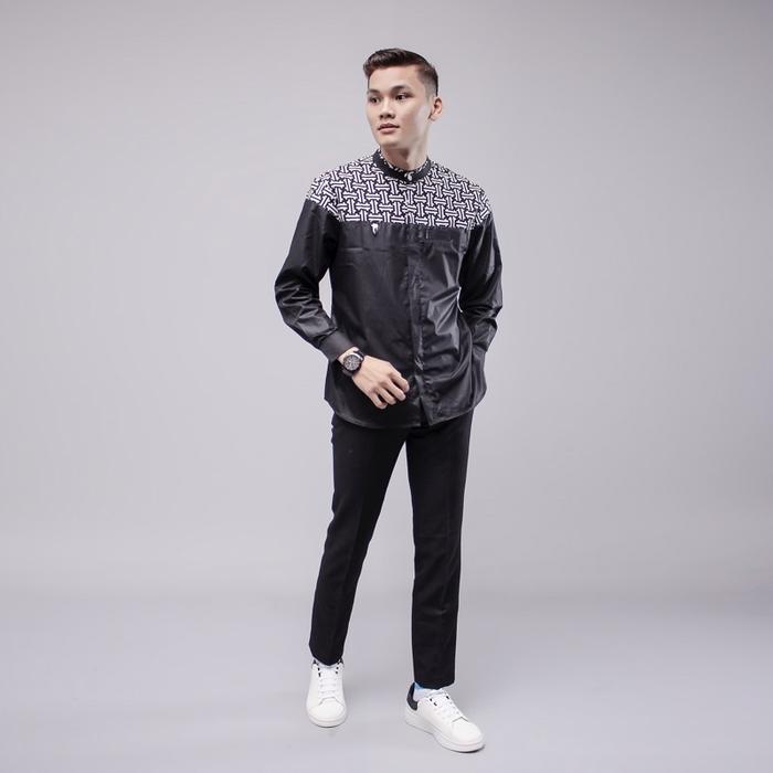 Gambar Terlaris Baju Koko Original Elrumi Motif Falcon Warna Hitam Kombinasi - Falcon Hitam, M dari Kuo-Store 23 undefined Tokopedia