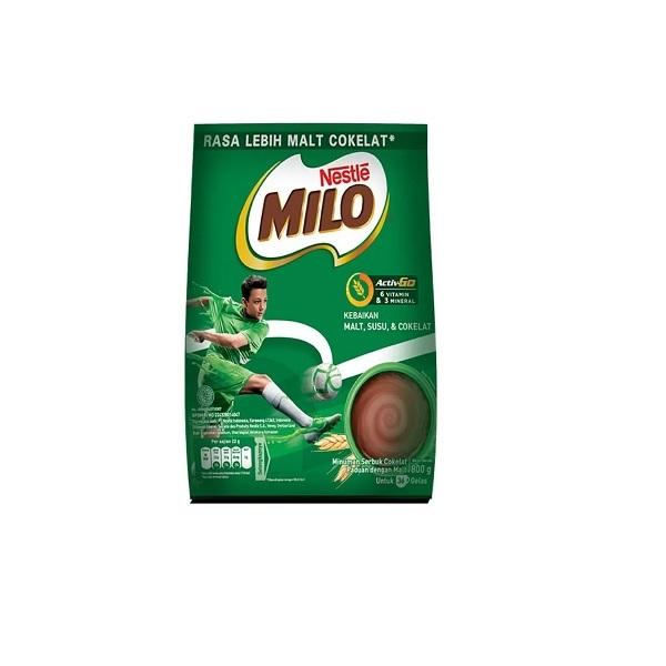 Gambar MILO ACTIGEN POUCH 790 GR dari Hypermart Batu Malang undefined Tokopedia