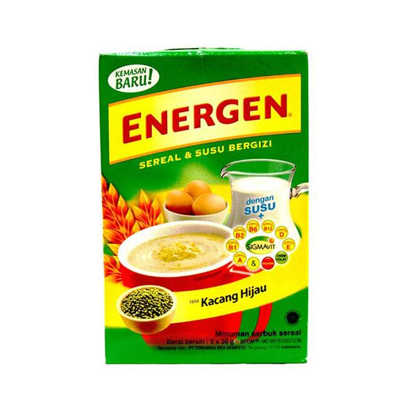 Gambar ENERGEN KACANG HIJAU BOX 5SX30G dari Hypermart Batu Malang undefined Tokopedia