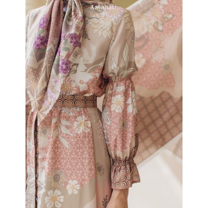 Gambar Katahati Privée Guzel Series Dress - Burnt Coral, S/M dari Katahati_id undefined Tokopedia