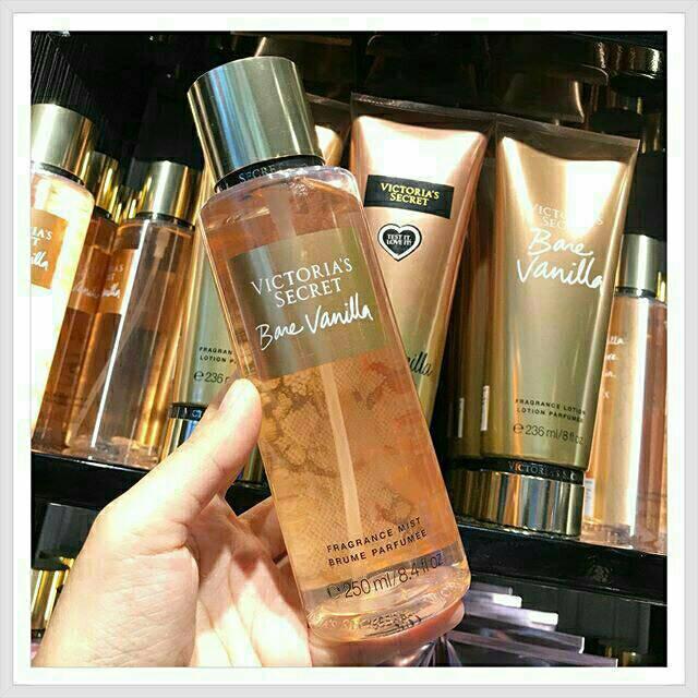 Jual PROMO Victoria Secret Bare Vanilla Fragrance Body Mist [250