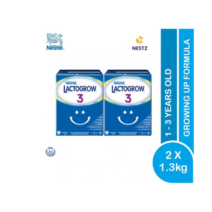 Gambar Best Seler Nestle Lactogrow 3 Milk Powder (1.3kg) dari KOTENGJAHE undefined Tokopedia