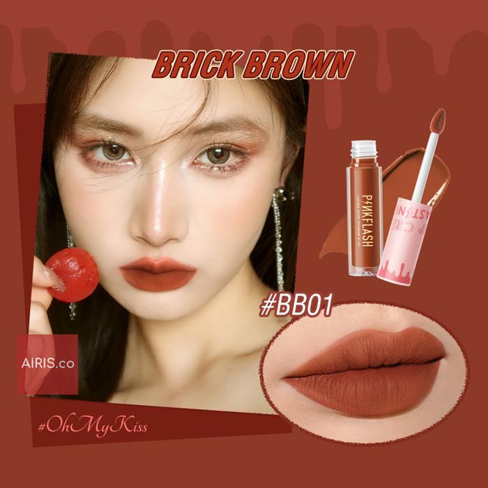 Gambar lipstik matte Pinkflash - BB01 dari FashionAiris undefined Tokopedia