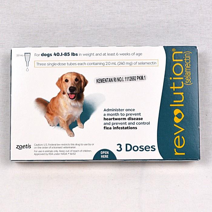 Gambar REVOLUTION Anjing Teal / REVOLUTION TEAL / OBAT KUTU ANJING Berat dari bramtamnah undefined Tokopedia