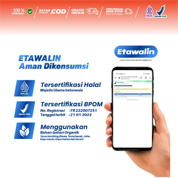 Gambar Etawalin Susu - Minum 2 Kali Sehari Ampuh Atasi Masalah Nyeri Sendi dari SAVIMOR undefined Tokopedia