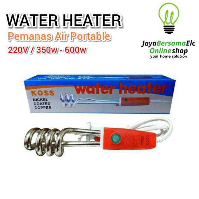 Jual L14 Pemanas Air Spiral Portable Water Heater 350w /600w