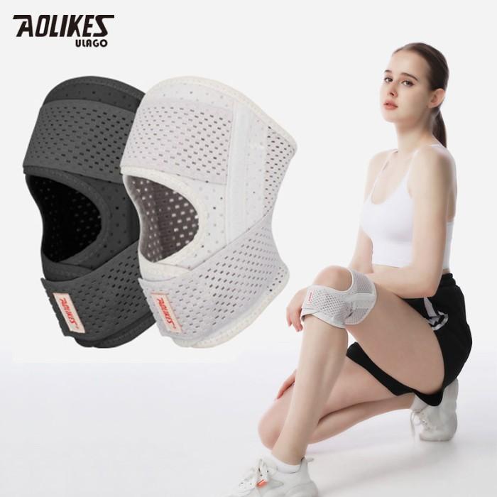 Gambar Pelindung Lutut Aolikes 7901 Deker Terapi Dengkul Lari Gym Basket Voli - Hitam Kanan, S dari Rockbrosindo undefined Tokopedia