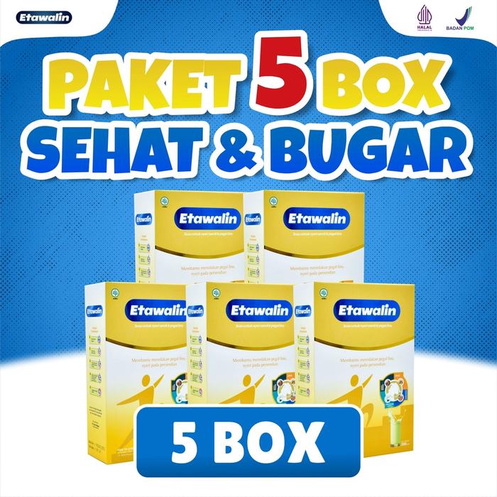 Gambar Paket 5 Box Susu Etawalin - Susu Etawalin Susu Kambing Bubuk Asli Dan dari TOKO BUCIN STAR undefined Tokopedia