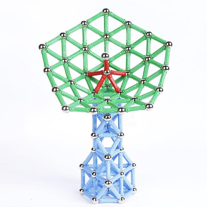 Gambar Pawaca Mainan Rakit Kreasi Magnetik Building Sets - Mix Color dari Mak Wik Store M undefined Tokopedia