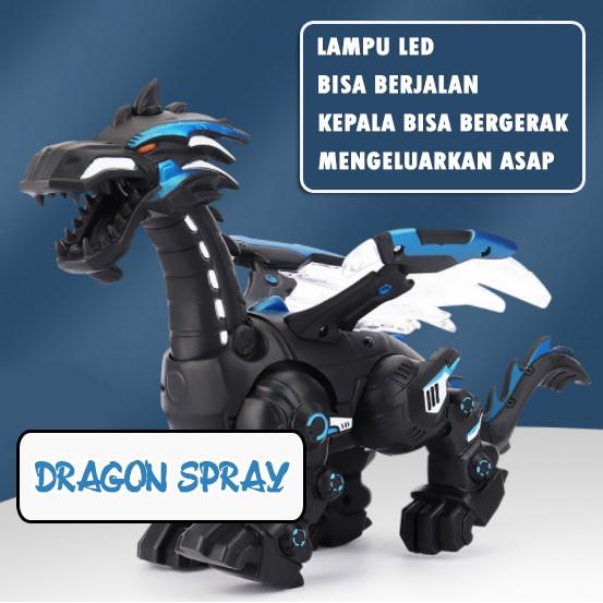 Gambar Mainan Anak Spray Dragon Naga Anak-Anak Bisa Keluar Asap - Hitam dari BOSSALI Store undefined Tokopedia