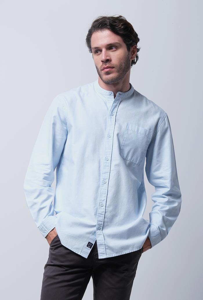 Gambar Bombboogie Kemeja Koko Coby Light Blue 24890B5LL - XL dari Bombboogie Kota Bandung Tokopedia