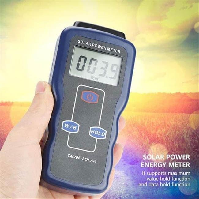 Gambar Solar Power Meter SM206 Sun Light Tester Intensity Radiation SM-206 dari Raja Pompa Tangerang undefined Tokopedia
