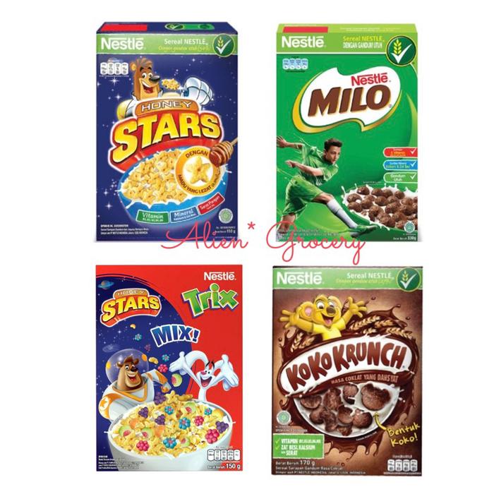 Gambar Nestle Milo Koko Krunch Crunch Honey Star Trix Sereal Cereal 150Gr dari DALAMYS undefined Tokopedia