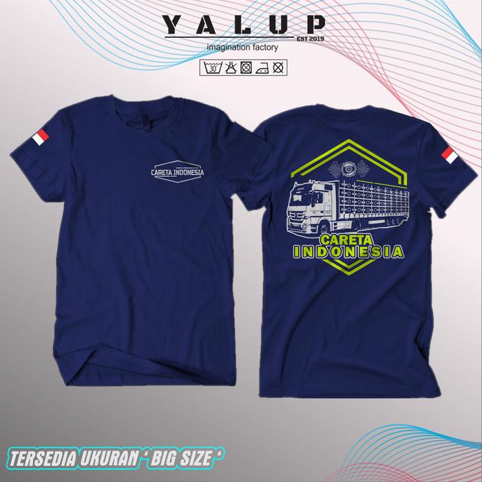 Gambar KAOS CARETA INDONESIA AUDIO SOUNDSYSTEM KAOS BP AUDIO - TRUCK AUDIO - NAVY, ML dari YALUP STORE undefined Tokopedia