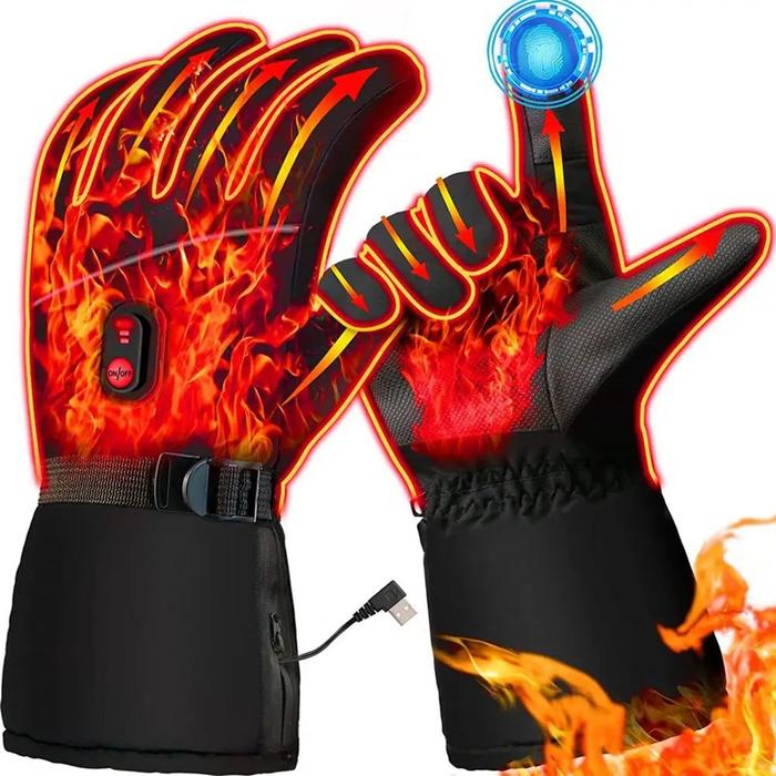 Gambar Heated Gloves 5V Adjustable Velvet Liners Electric Heating Skiing dari RF Connector undefined Tokopedia