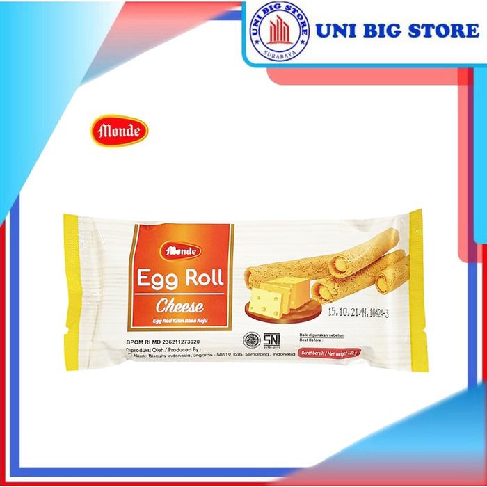 Gambar jN5 Monde Egg Roll Cheese Stick Bit 35 gr Keju dari nrudj undefined Tokopedia