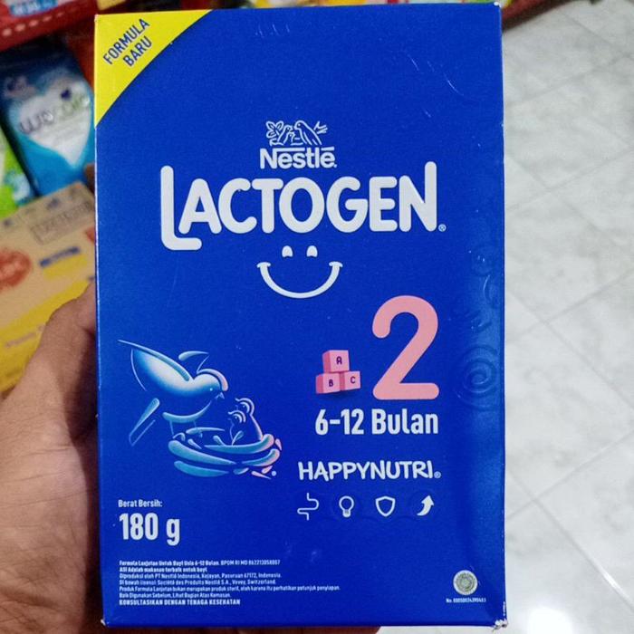 Gambar Lactogen 2 180Gr ( Usia 6 - 12 Bulan ) dari tokodapok1 undefined Tokopedia
