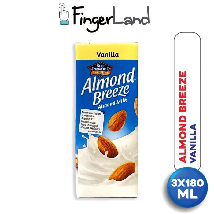Gambar ALMOND BREEZE Almond Milk Vanilla 180 ml Susu Almond Vanila 3 PCS dari Aminda489 undefined Tokopedia
