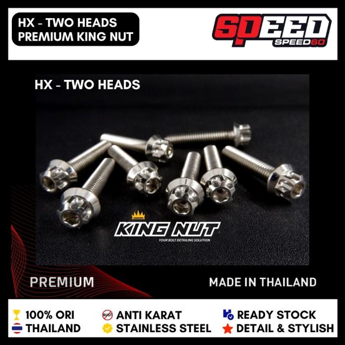 Gambar Baut Set Xmax Blok Koin Tutup Oli Probolt Thailand Stainless King Nut - HX, Silver dari Speed60SBYofficial undefined Tokopedia