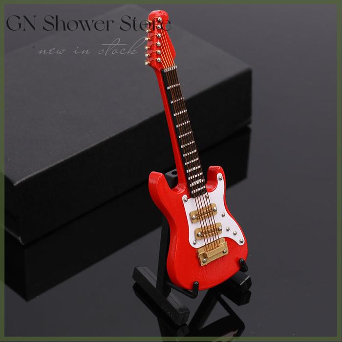 Gambar NEW Diskon [GN ] Electric Guitar Model Decoration Musical Instruments dari Guddies Blue undefined Tokopedia