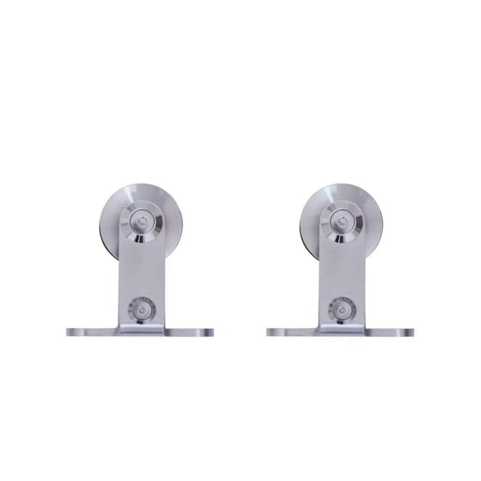 Gambar Lwzh T-Shaped Stainless Steel Sliding Barn Door Hardware Rollers With dari Birkenhead undefined Tokopedia
