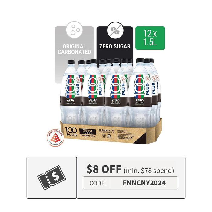 Gambar 100PLUS Zero Sugar Isotonic 1.5L X 12 dari cv sen undefined Tokopedia