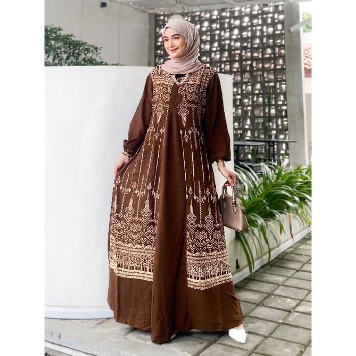 Gambar (baju perempuan/lebaran) panda jaya - gamis abaya terbaru lebaran dari TokoBajuterkinikeren undefined Tokopedia