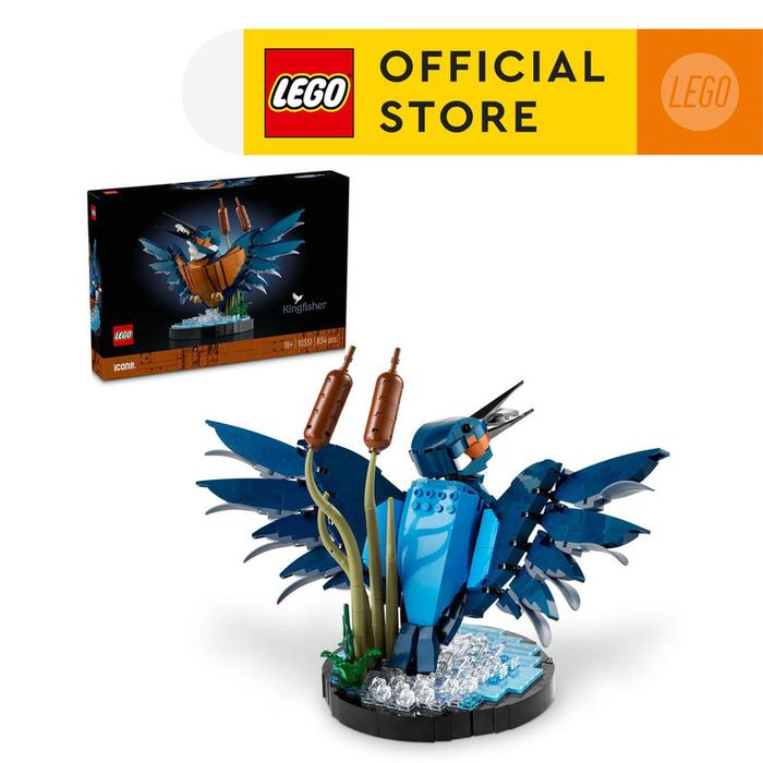 Gambar LEGO Icons 10331 Kingfisher Bird (834 Pieces) Mainan Susunan Balok (18 dari kurniasem undefined Tokopedia