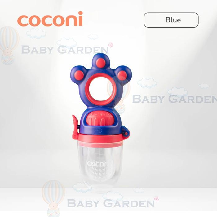 Gambar Coconi fruit feeder Empeng buah Teether Buah bayi - BLUE dari BABYGARDEN.ID undefined Tokopedia