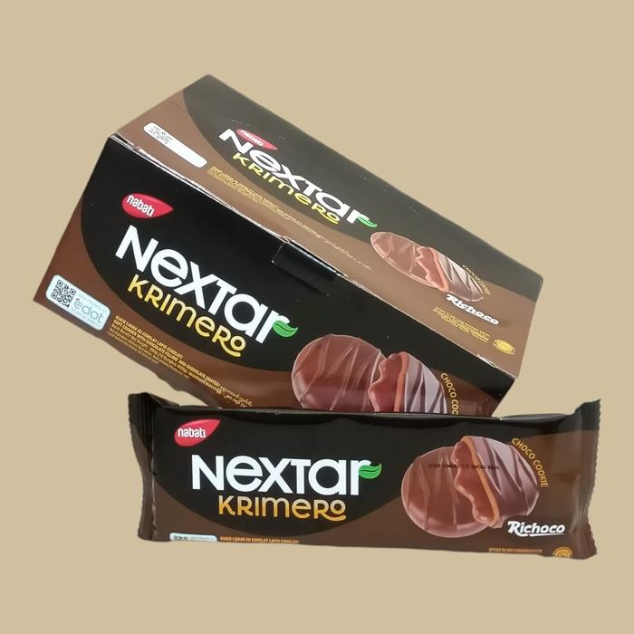 Gambar Nabati NEXTAR KRIMERO Chocol Cookie 28gr [10 pcs/Box] dari shaiabsbs undefined Tokopedia