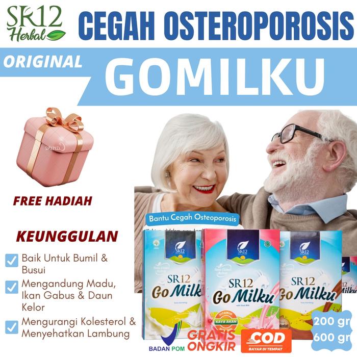 Gambar TERUJI SR12 Go Milku Susu Kambing Etawa Herbal Bubuk Murni Dengan Daun dari Sindushop3 undefined Tokopedia
