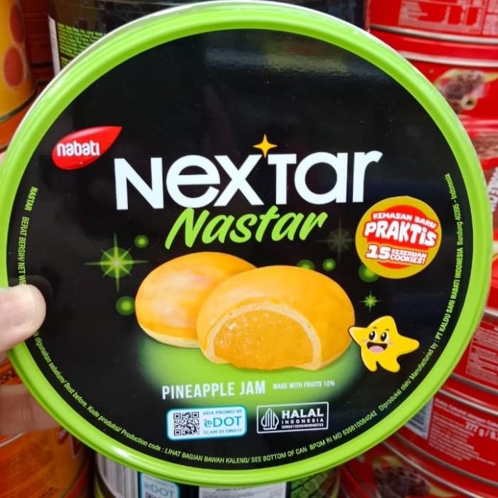 Gambar XML NEXTAR NASTAR KALENG PINEAPPLE 171 GR / BISKUIT KALENG NEXTAR dari khairulwarashop undefined Tokopedia