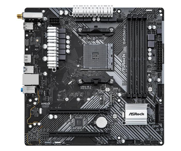 B450m B450 Motherboard Asrock B450mac R20 Motherboard Amd Am4 Ddr4