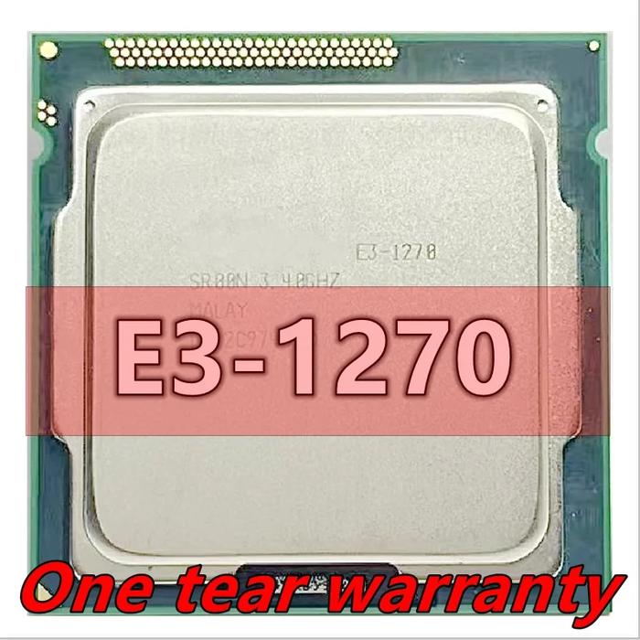 Jual E3-1270 E3 1270 Sr00N Ghz Quad-Core Cpu Processor 8M 80W
